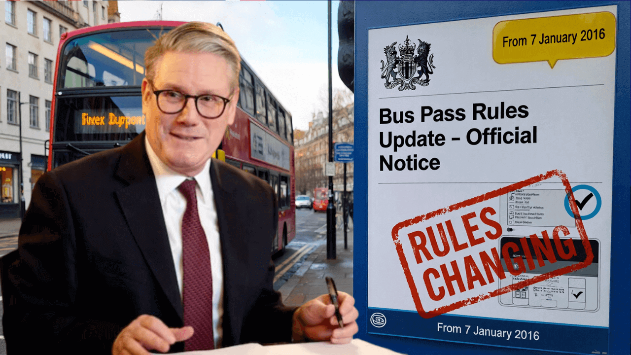 UK Bus Pass Rules Officially Changing From 7 January 2026 – What You Need to Know